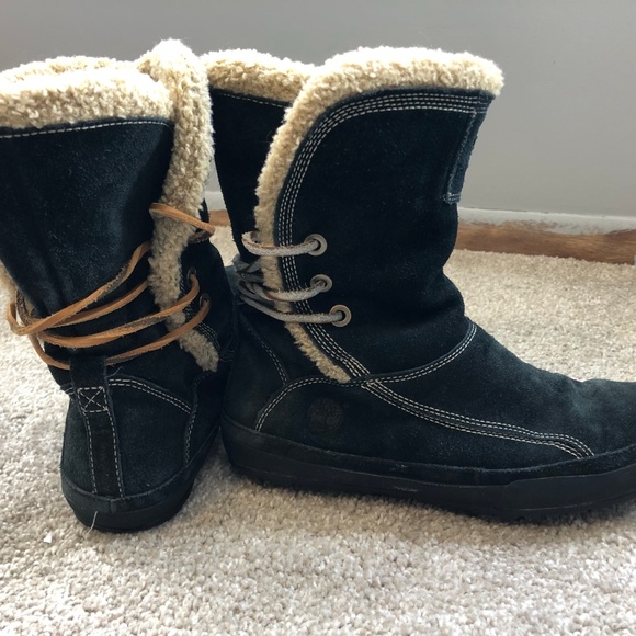 Timberlands + Smartwool Boots - Picture 3 of 7